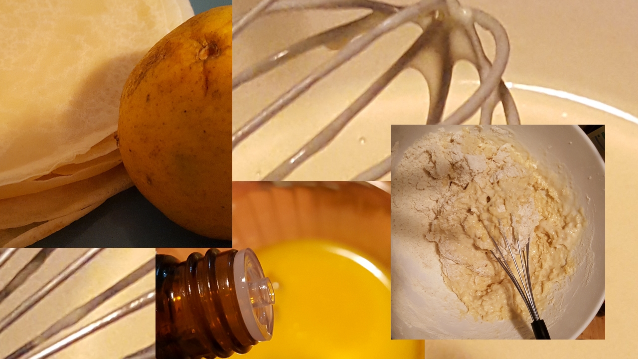[Recette] Crêpes à l’huile essentielle d’orange douce